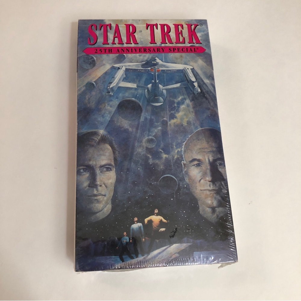 Star Trek 25th Anniversary Special VHS 1992 Sealed Original Series Leonard Nimoy